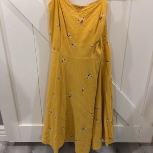 Juniors Old Navy Yellow Sundress